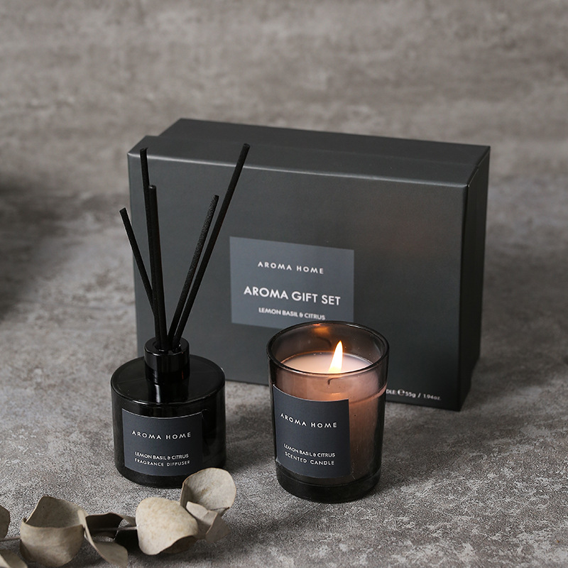 2 ชิ้นชุดกล่องของขวัญน้ํามันหอ - Candle Containers บทวิจารณ์และราคา