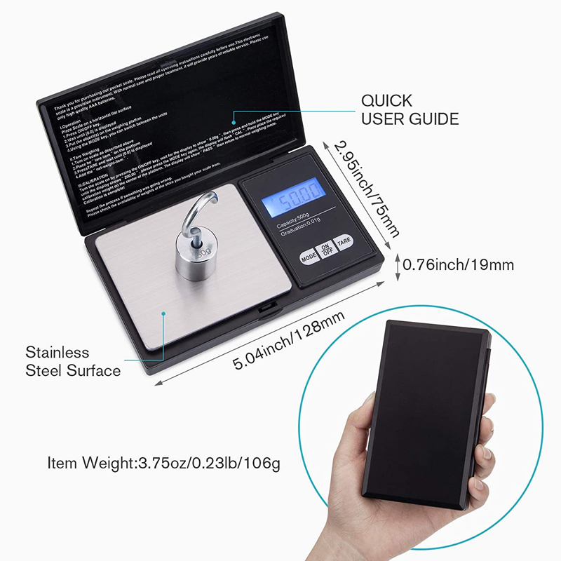 Mini Electronic Scale Pocket D - Candle Wax Scale บทวิจารณ์และราคา
