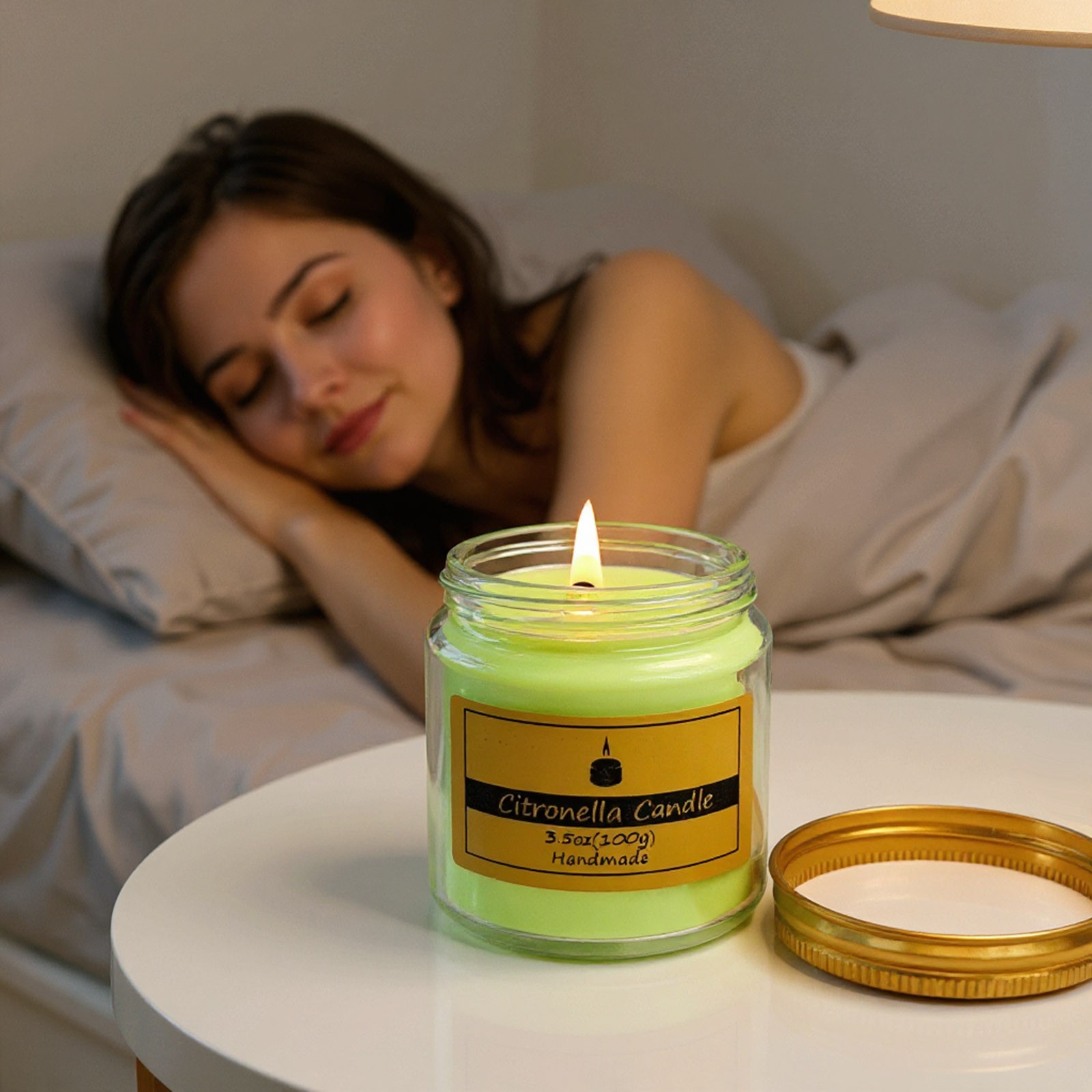 เทียนหอมไล่ยุง กลิ่นตะไคร้หอมอ - Paraffin Wax บทวิจารณ์และราคา