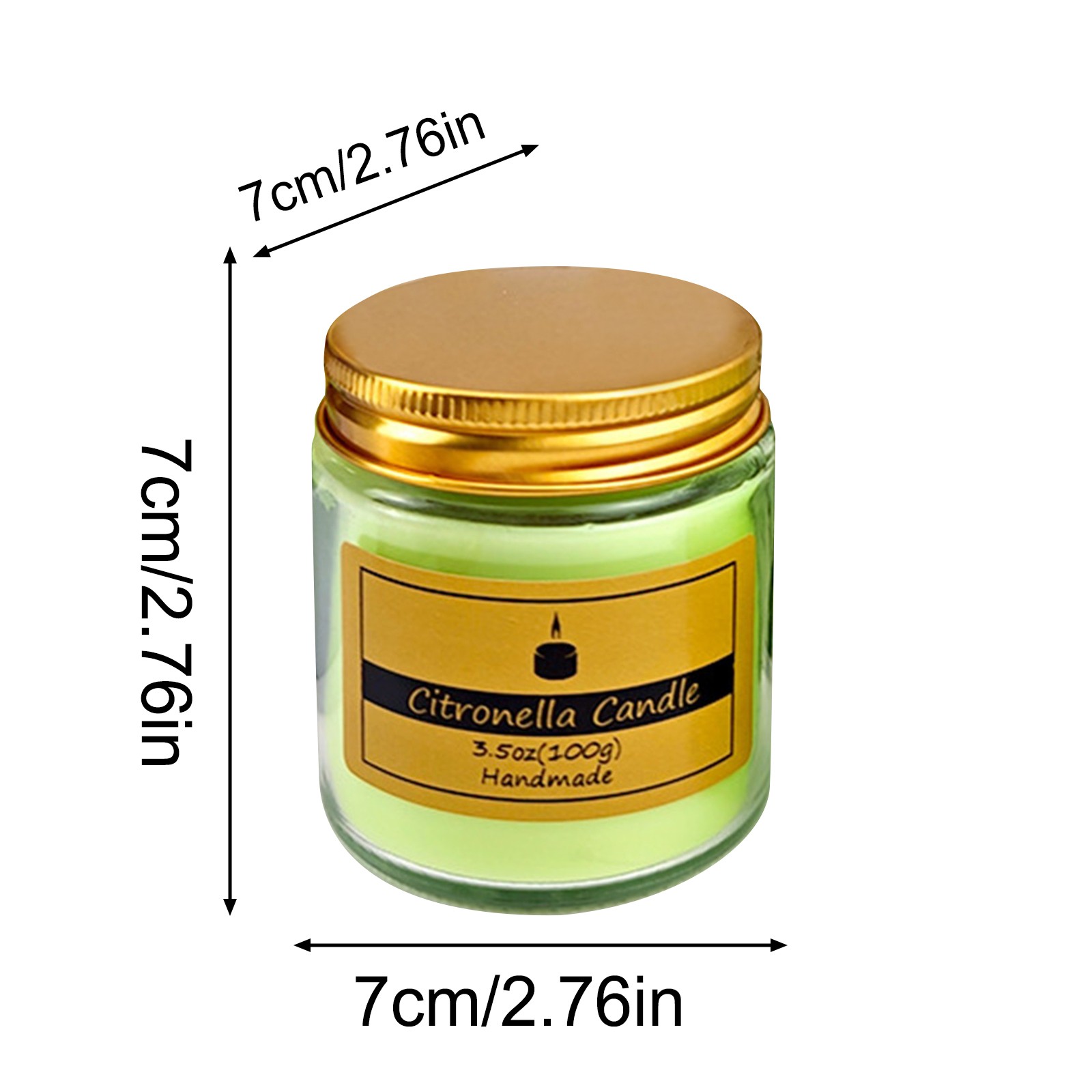 เทียนหอมไล่ยุง กลิ่นตะไคร้หอมอ - Paraffin Wax บทวิจารณ์และราคา