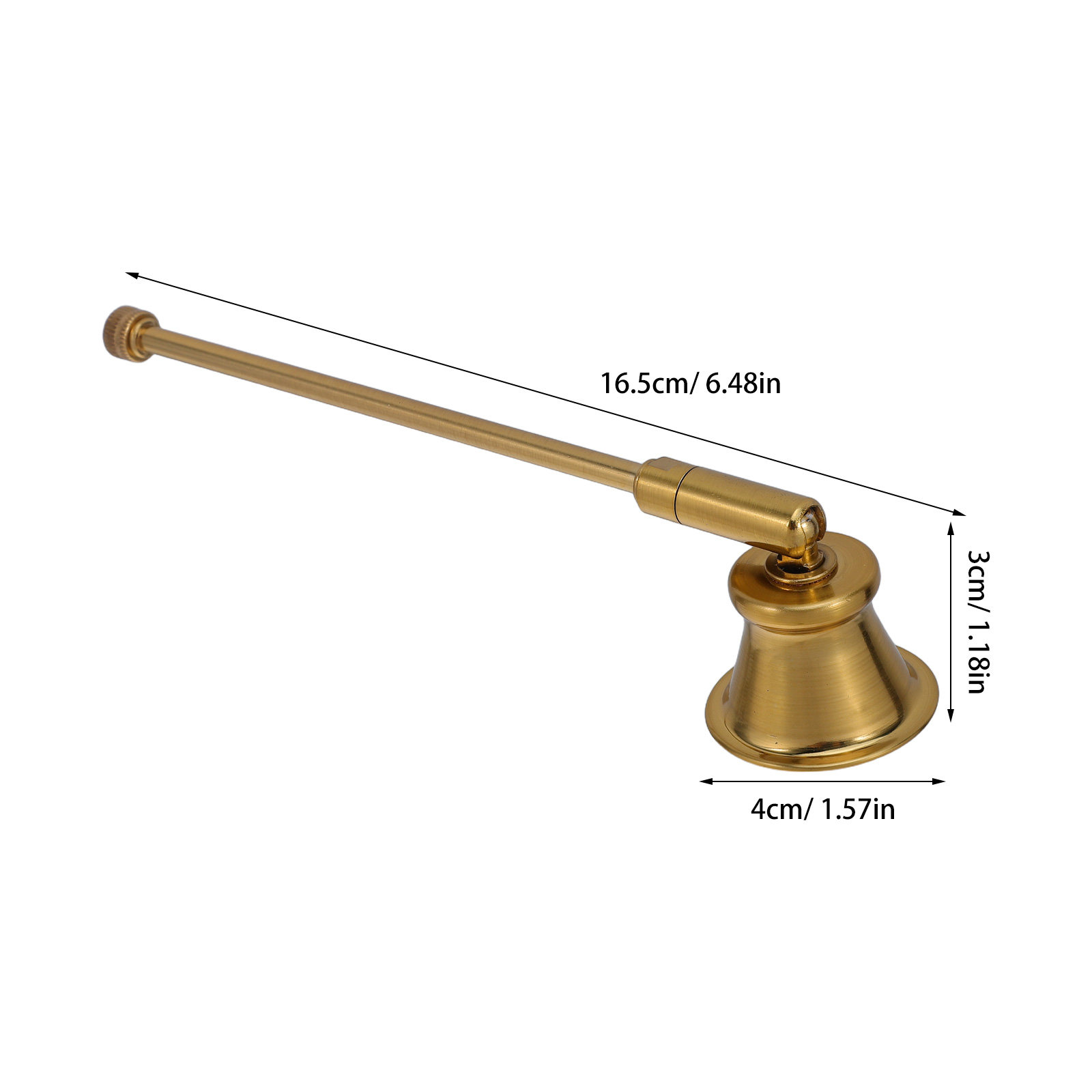 ที่ดับเทียนโลหะสไตล์เรโทร ด้าม - Candle Wick บทวิจารณ์และราคา