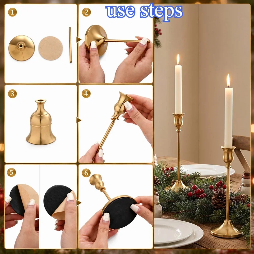 ชุดเชิงเทียน 6 ชิ้น เชิงเทียนโ - Silk Candle บทวิจารณ์และราคา