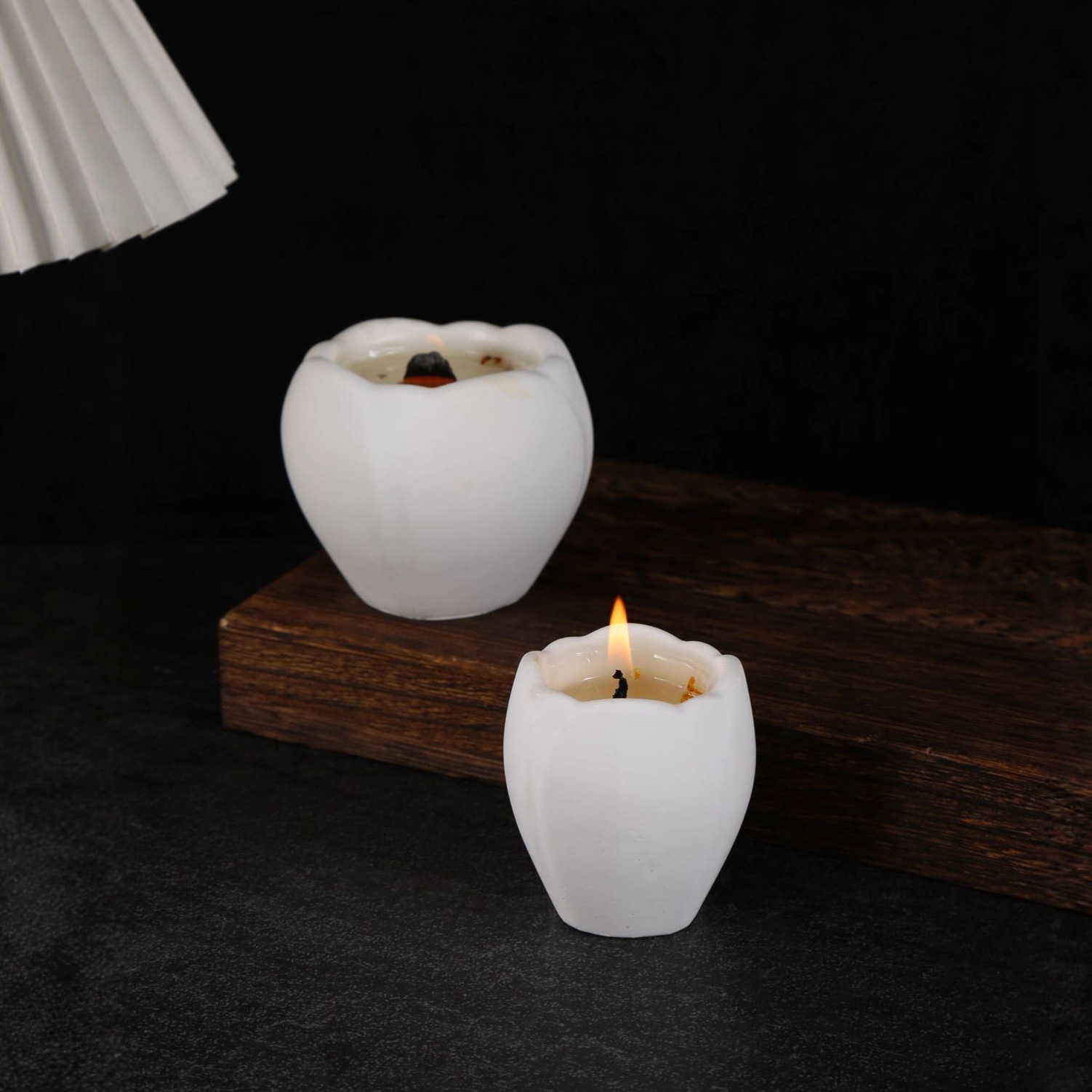 เทียนอโรมาสำหรับตกแต่งบ้าน รูป - Candle Fragrance บทวิจารณ์และราคา