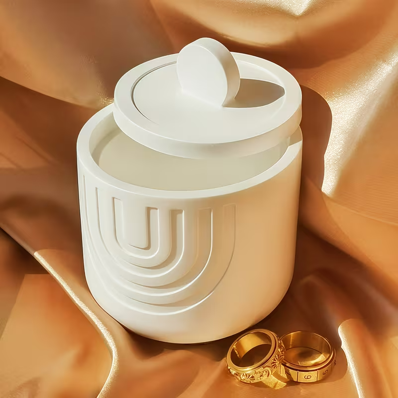 แม่พิมพ์ซิลิโคนรูปตัวยูลายทาง  - Candle Containers บทวิจารณ์และราคา