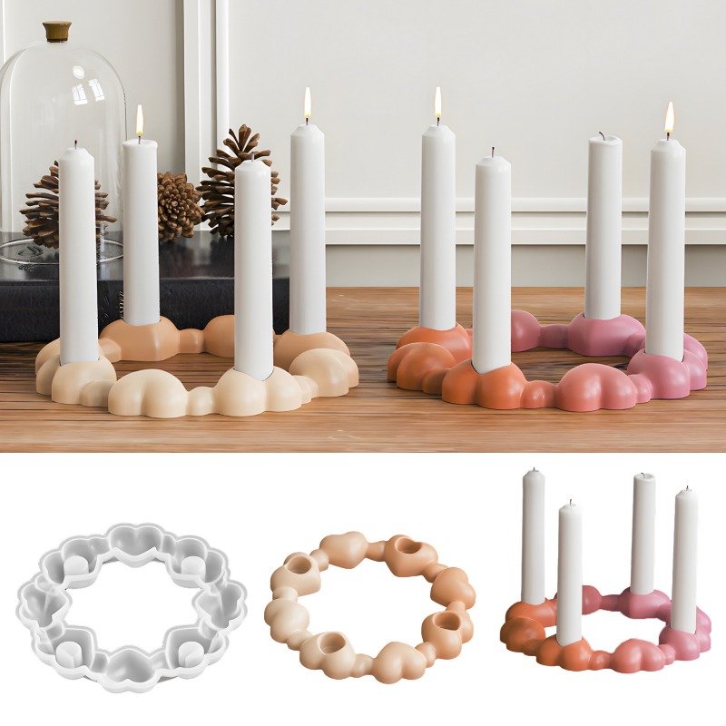 แม่พิมพ์ซิลิโคนสำหรับทำเชิงเที - Candle Molds บทวิจารณ์และราคา