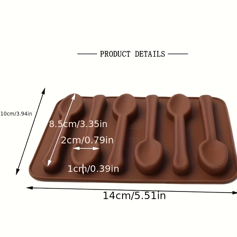 1 PC ช้อนแม่พิมพ์ซิลิโคน,สบู่น - Candle Molds บทวิจารณ์และราคา