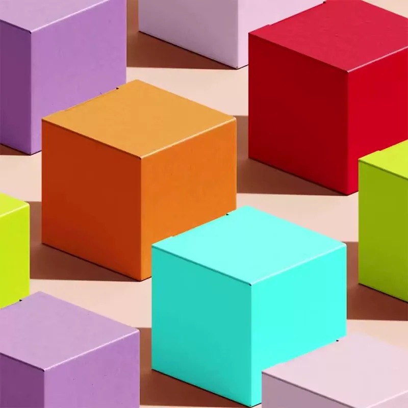 กล่องกระดาษพับได้หลากสี กล่องข - Candle Containers บทวิจารณ์และราคา