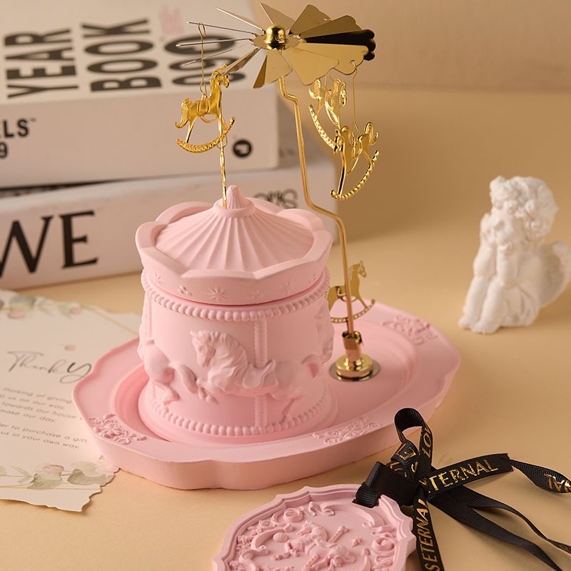 เทียนหอมอโรมาเทอราพีแบบหมุนได้ - Soy Wax บทวิจารณ์และราคา